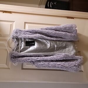 Womens faux fur vest 0S